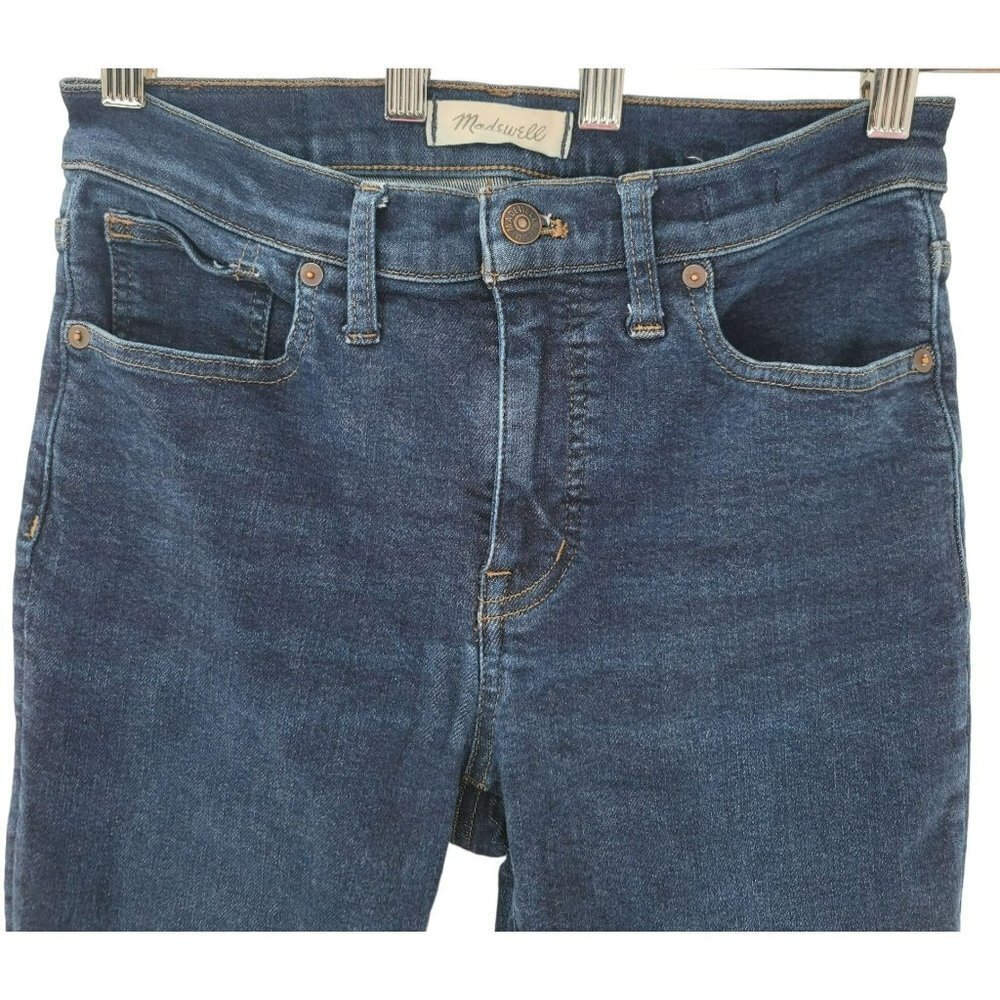 Madewell Mid Rise Jeans Womens Size 28 Skinny - Picture 6 of 10